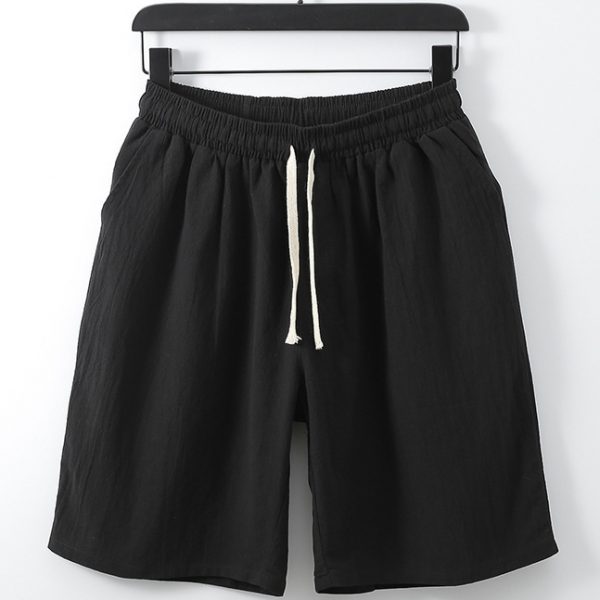 Big and Tall Mens Shorts With Elastic Waist and Drawstring - Image 5