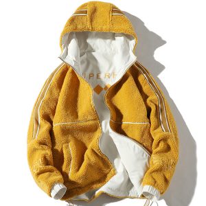 Fleece Nylon Reversible Jacket