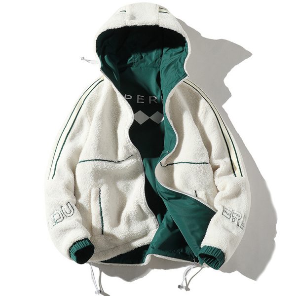 Cozy Fleece Nylon Reversible Jacket – SGAN