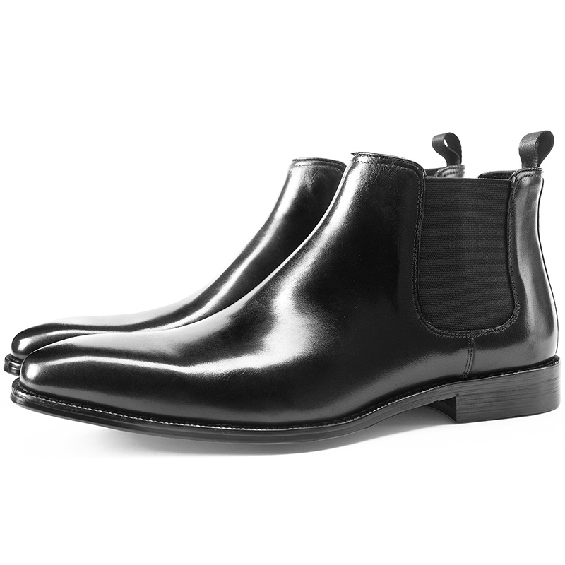 Mens Leather Chelsea Boots