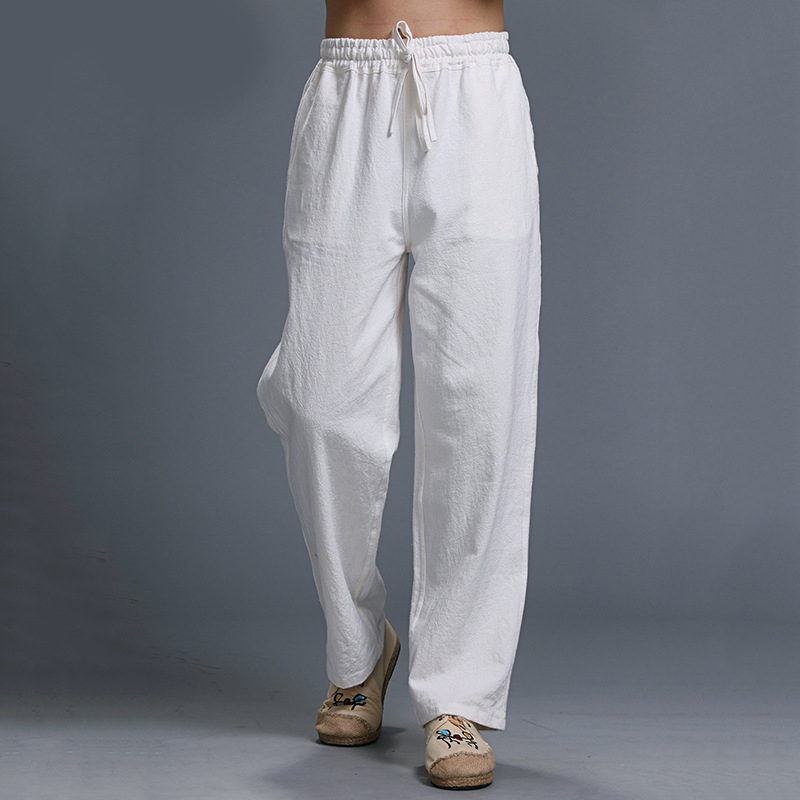 Cotton Drawstring Trousers – SGAN