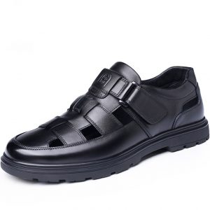 thumbnail image 2 of LIBERTYZENO Men's Closed Toe Sandals Crocodile Print 2 of 8