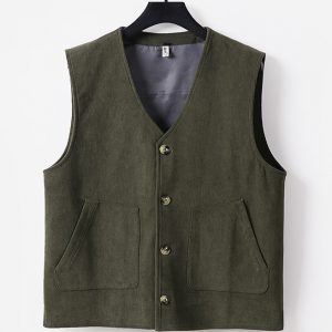 Big And Tall Men's Corduroy Vest