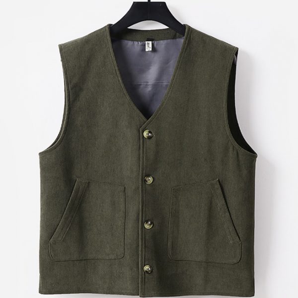 Big And Tall Men's Corduroy Vest