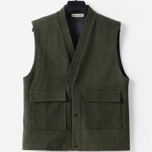 Big And Tall Mens Casual Waistcoat