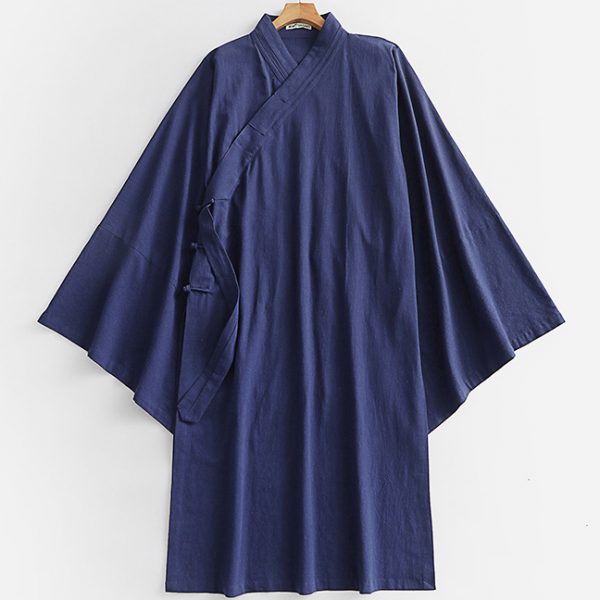 Big And Tall Men's Zen Buddhist Robe - Image 2