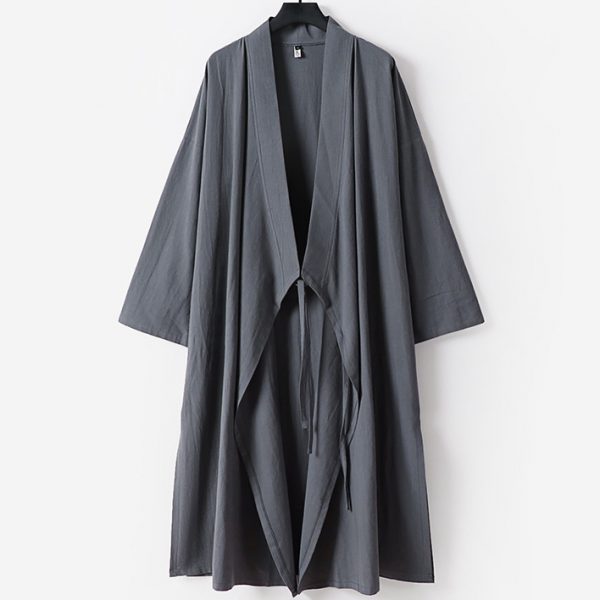 Plus Size Shaolin Taoist Clothing 2 Piece Sets - Image 6