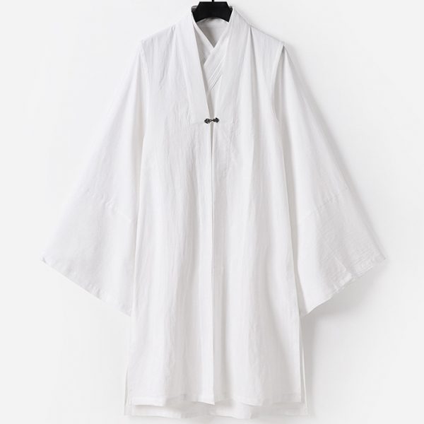 Plus Size Traditional Shaolin Monk Clothing Martial Arts Uniform - Image 2