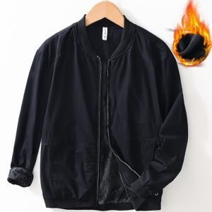 Mens Thick Bomber Jacket