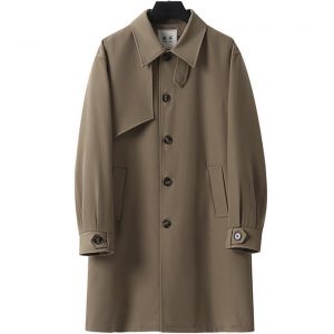 Big and Tall Mens Single Breasted Balmacaan Jacket