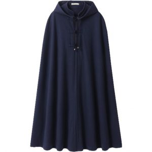 Chinese Martial Arts Tai Chi Hooded Cloak