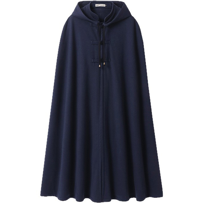 Chinese Martial Arts Tai Chi Hooded Cloak