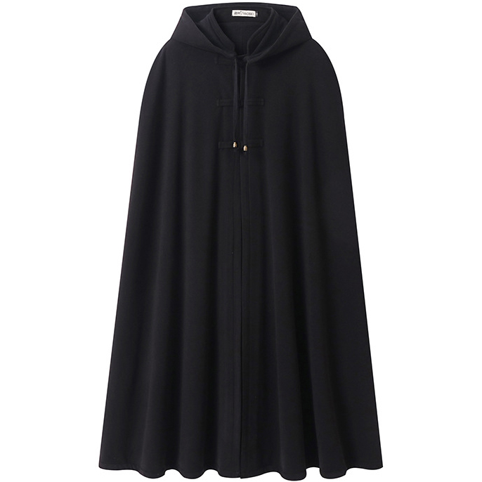 Chinese Martial Arts Tai Chi Hooded Cloak - Image 2