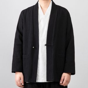 Mens 100 Cotton Vintage Long Sleeve Shirt