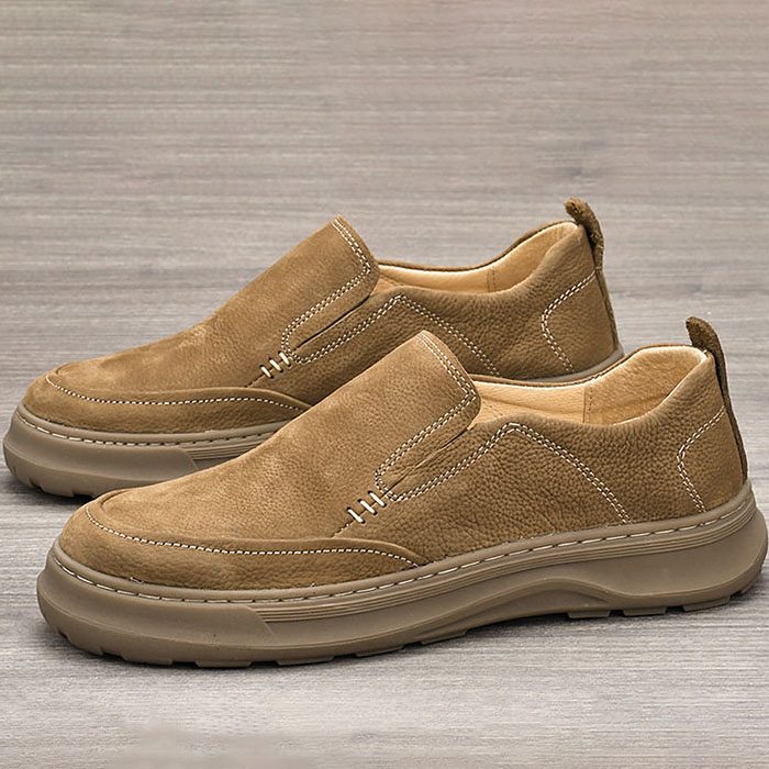 Mens Soft Sole Slip On Loafers - Image 2