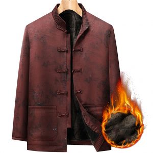 Men’s Traditional Chinese Tang Style Quilted Jacket