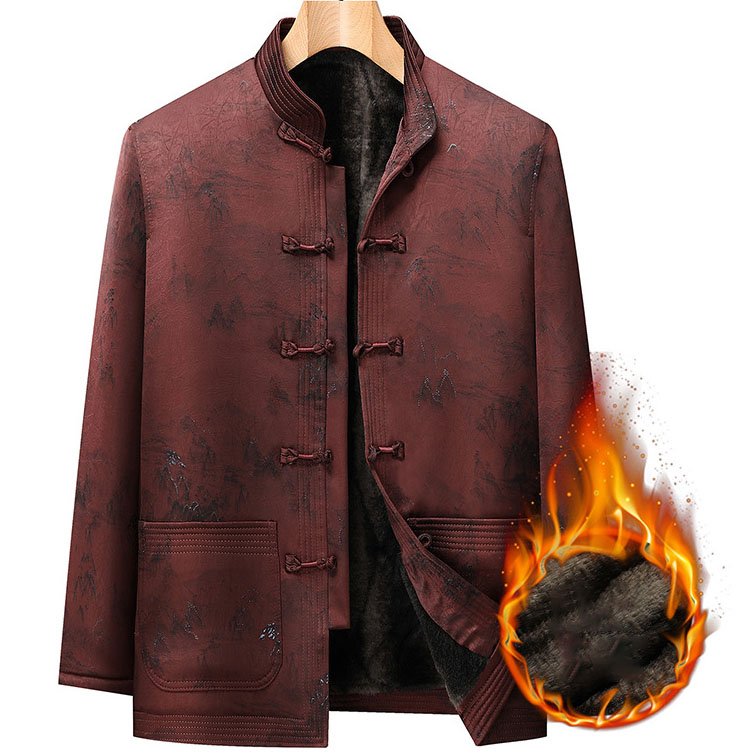 Men’s Traditional Chinese Tang Style Quilted Jacket