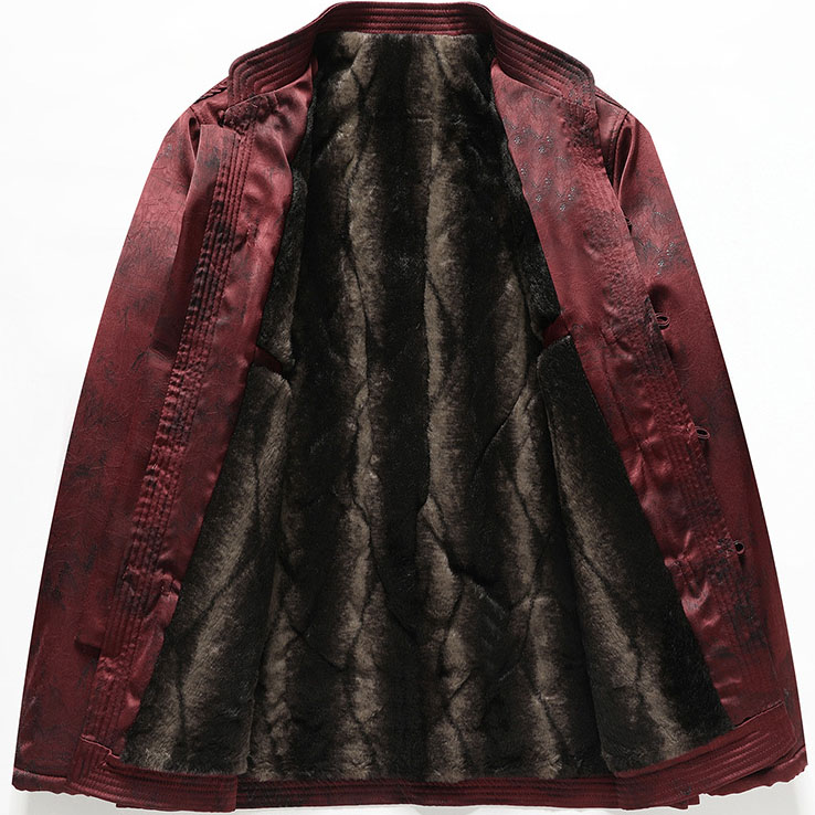 Men’s Traditional Chinese Tang Style Quilted Jacket - Image 4